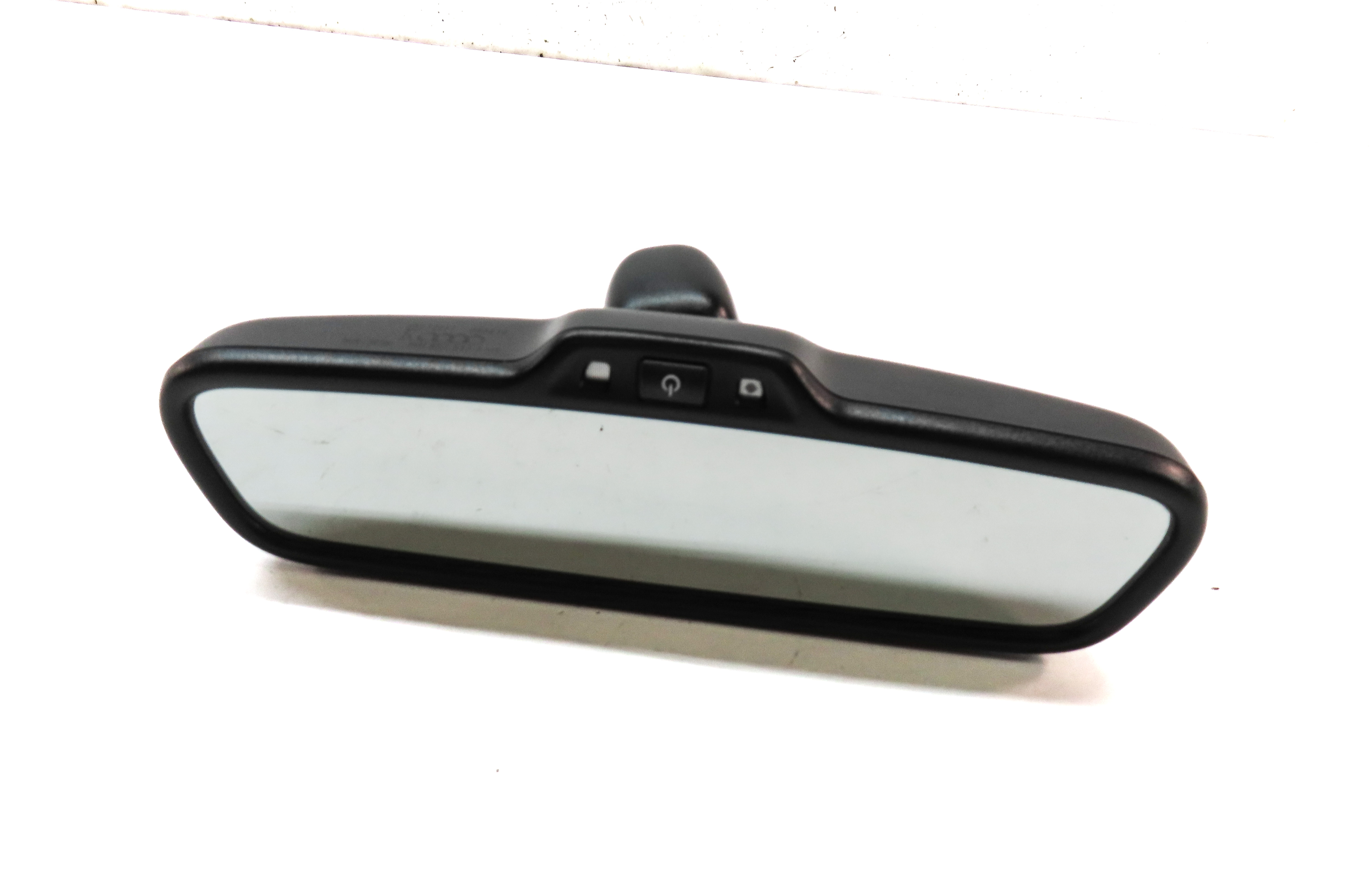 2010-2015 AUDI Q7 (4L) INTERIOR AUTODIM REAR VIEW MIRROR w/ COMPASS (Black) — exact item pictured